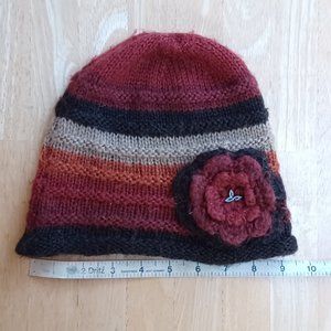 Prana Pixie Flower Beanie Hat